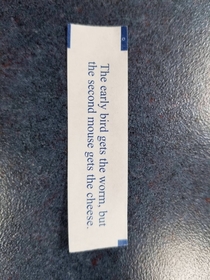 Best fortune Ive ever seen