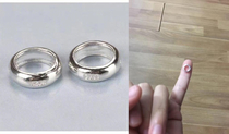 bought rings online