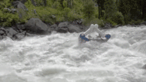 Class VI Rapids in an unsinkable raft