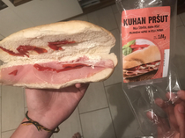 Reality vs expectation It wasnt even a cheap sandwich
