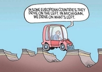 Reminder for Michigan drivers no more snow to hide shitty road