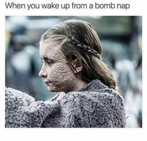 When the nap is lit