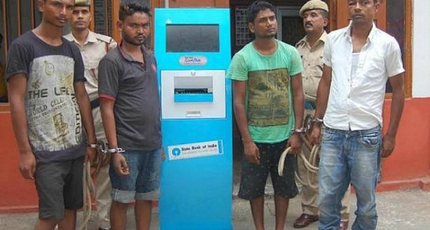  Dudes in India tried to steal a Bank ATM managed to steal the passbook machine instead 