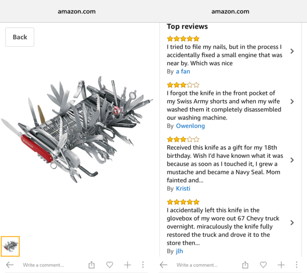  Swiss Army knife reviews are the best