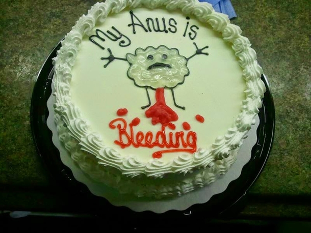 A custom cake someone wanted while I worked at DQ