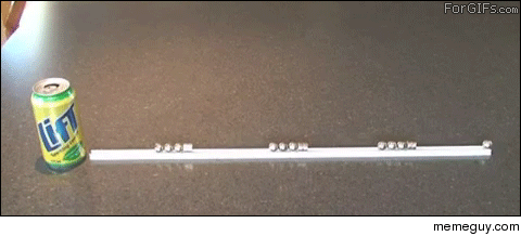 A good demonstration of how magnets work