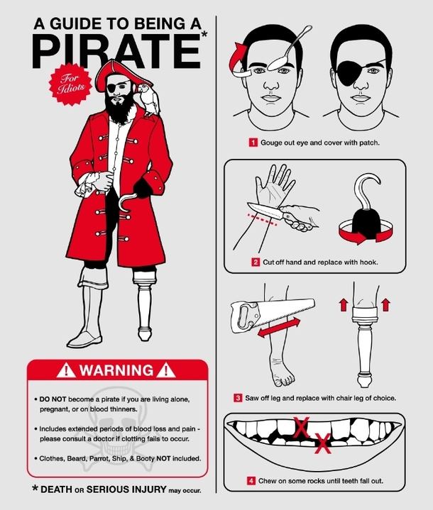 A Guide to Being a Pirate xpost rshittycoolguides