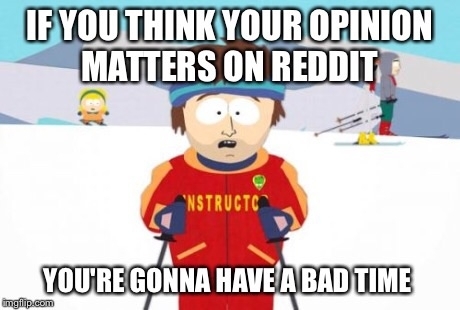 A Reddit truth