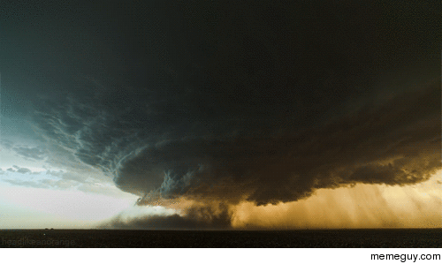 A Supercell Storm in Texas