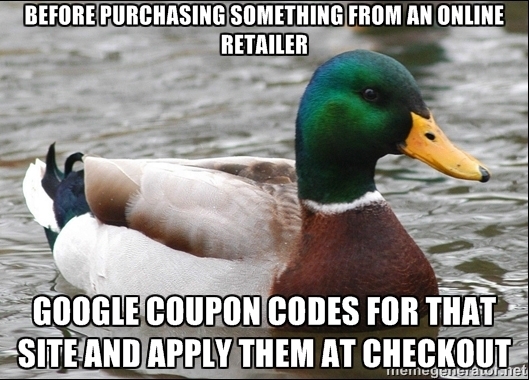 A tip for online shoppers Ive saved so much money and most sites offer this option