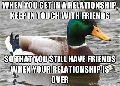 Actual relationship advice mallard