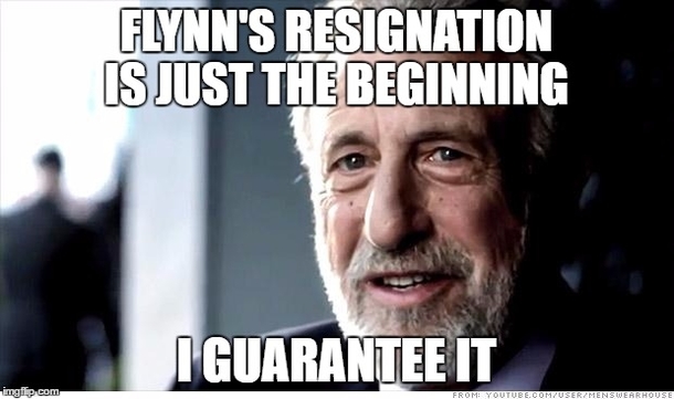 After reading that Flynn has resigned