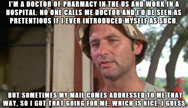 Agonies of a Pharmacist