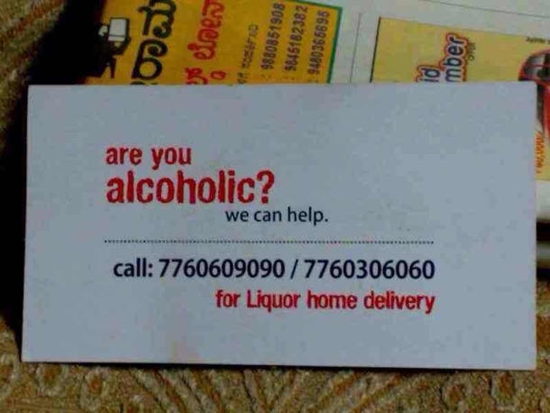 Alcoholic We can help