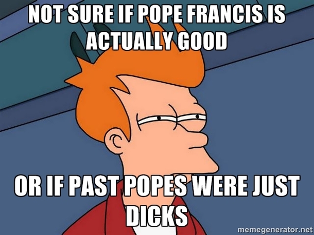 all these pro Pope Francis stories
