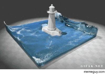 Amazing computer-generated water