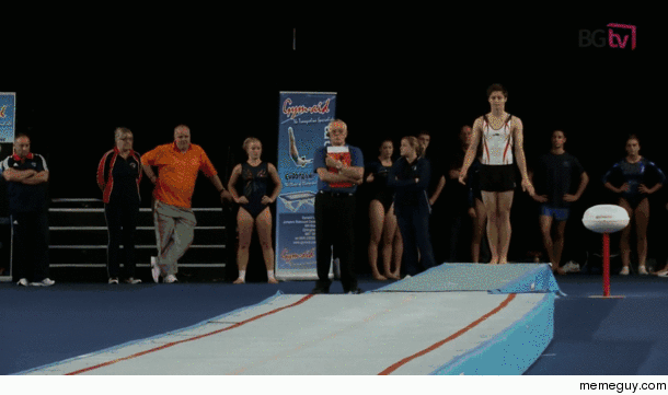 Amazing gymnastic skills