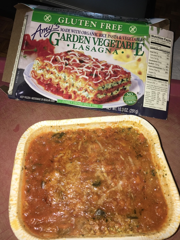 Amys Garden Vegetable Lasagna