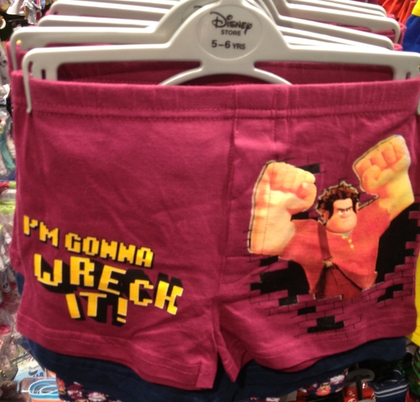 And the award for the most inappropriate childrens underwear goes to