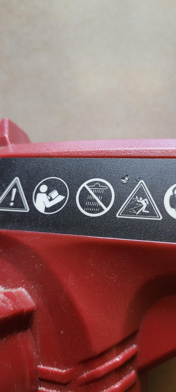 Apparently my leaf blower cant be used by aliens