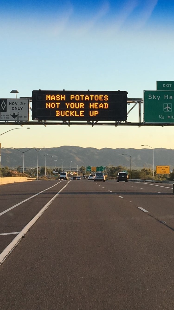 Arizona highway signs are the best