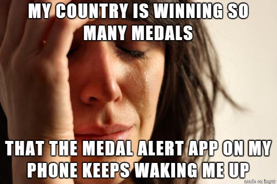 As a Canadian  hours behind on Sochi time ive faced this problem over the past couple of nights