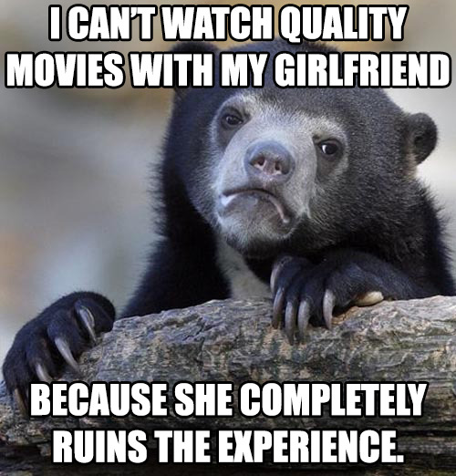 As a movie lover this is my confession