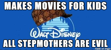 As a new stepmother Disney is not working in my favor