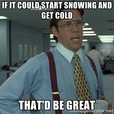 As a person that likes winter