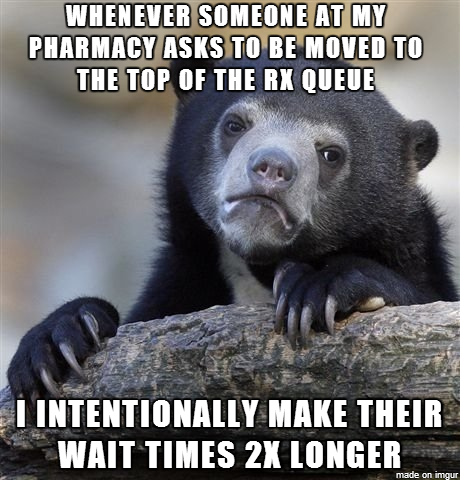 As a Pharmacy Technician  I feel like a god