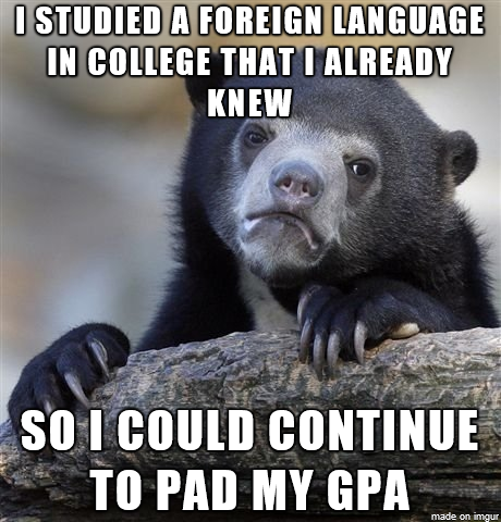 As a pre-med desperate to get into medical school after graduation