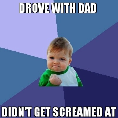 As a teenage driver this is a huge success