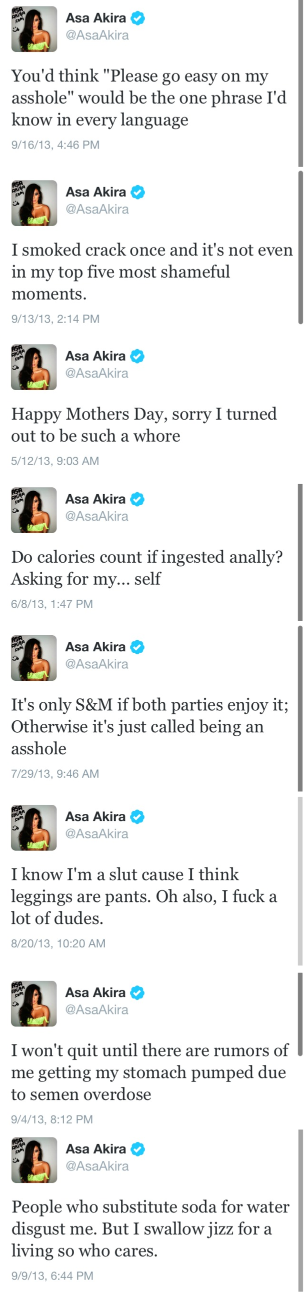 Asa Akira everybody
