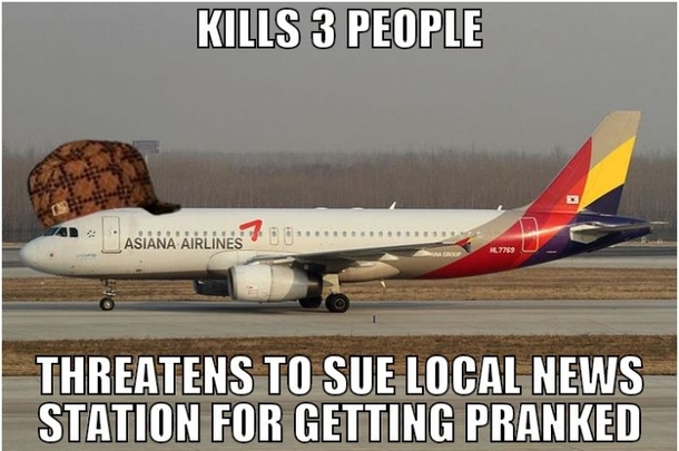 Asiana wins the prize for making your mistake worse