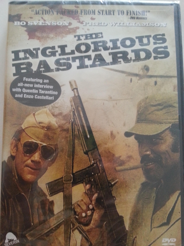 Asked gf for Inglourious Basterds and this is what she bought me