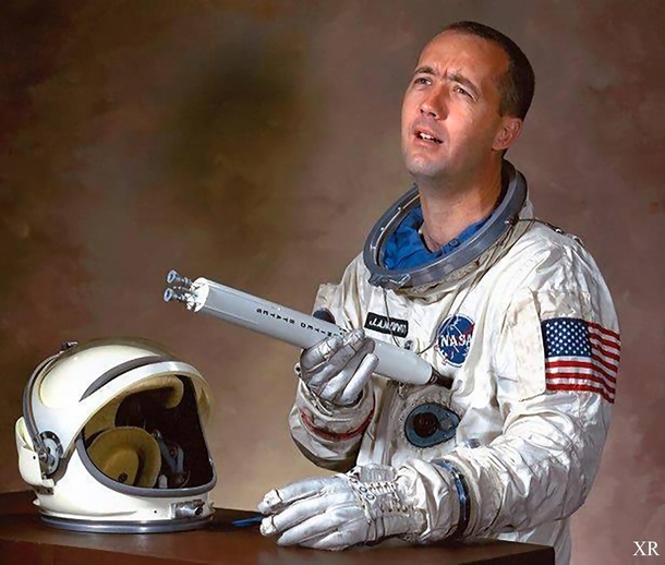Astronaut Jim McDivitts  NASA portrait hits you right in the feels