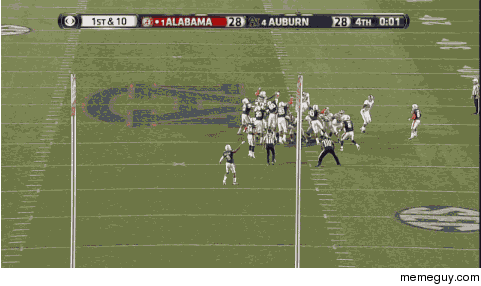 Auburn vs Alabama  Iron Bowl game winning play