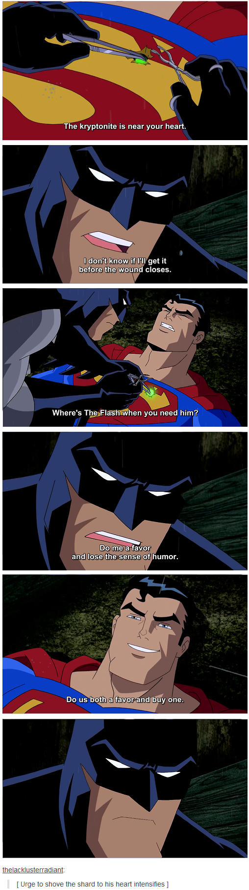 Batman and Supermans relationship
