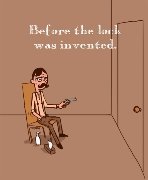 Before there were locks