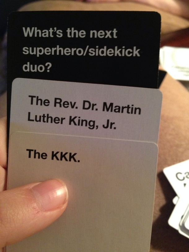 Best combo imaginable x-post from rcardsagainsthumanity