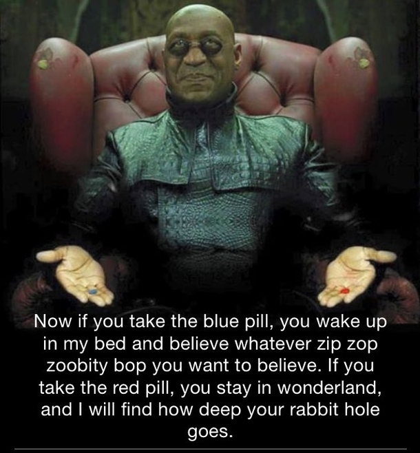 Bill Cosby in The Matrix