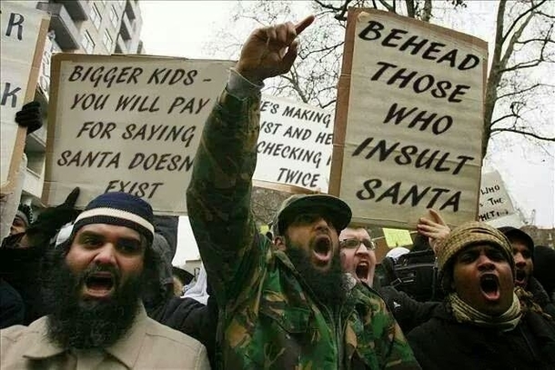 Blasphemy Santa is Real