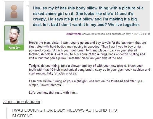 Body pillows