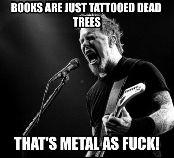 Books - Metal as fuck