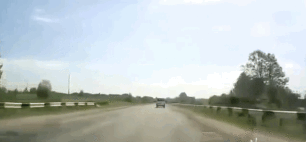 BREAKING Russian dash cam video surfaces with nothing horrible happening
