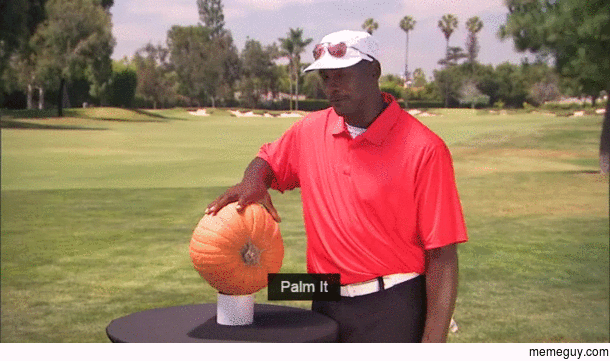 Can Michael Jordan Palm a Pumpkin 
