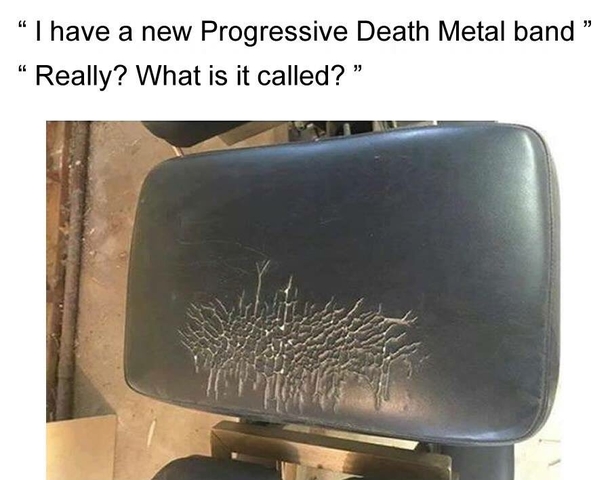 Check out my new metal band