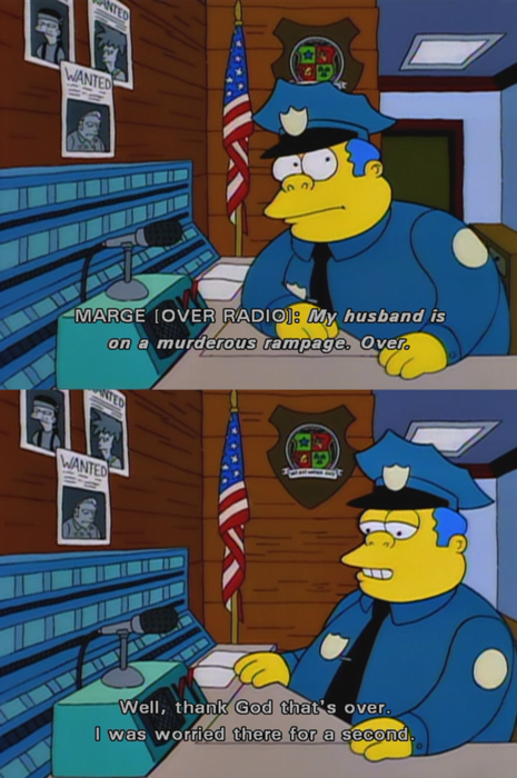 Chief Wiggum is such an underrated character