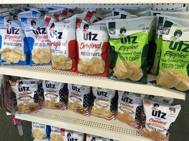 Chip aisle or techno