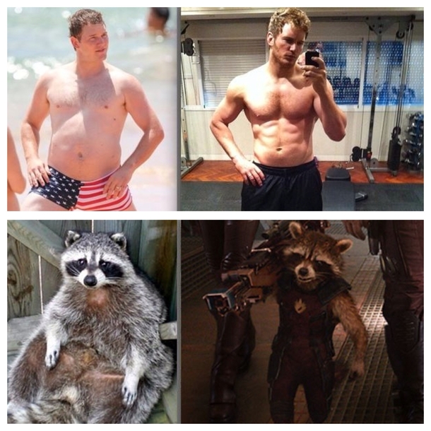 Chris Pratt isnt the only one who worked out for Guardians of the Galaxy